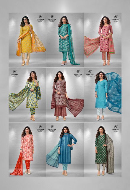 Chief Guest Vol 28 By Deeptex Printed Cotton Dress Material Catalog
